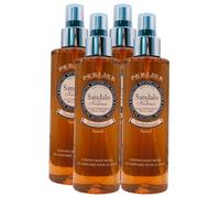 Acqua Profumata Per Il Corpo SANDALO Del KASHMIR, Offre Un'Esperienza Sensoriale Avvolgente e Raffinata. Fragranza Delicata e Sofisticata, Perfetta Per Chi Cerca Un Tocco Di Lusso 200ml (4 Unità)