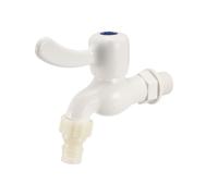 Acqua Rubinetto Muro Montato con Singolo Beccuccio G1/2 Maschio Filettatura 2pcs