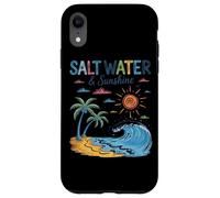Acqua salata e vibrazioni della spiaggia del sole Custodia per iPhone XR