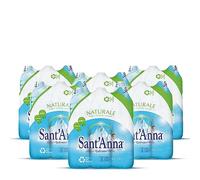Acqua Sant'Anna Naturale 1,5L | Pack 36 Bottiglie | Acqua Minerale Oligominerale, Minimamente Mineralizzata| Fonte Alpina, Idratante e Leggera