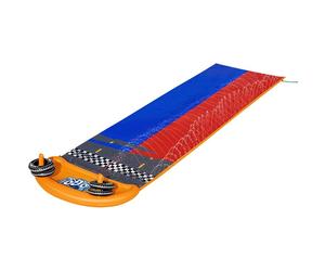 Acqua Scivolo Ferroviario Bambini 488cm Gioco anelli Esterno Giardino Bestway
