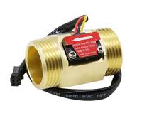 Acqua Sensore di Flusso Hall Misuratore 2.5cm Esterno Filo Rame