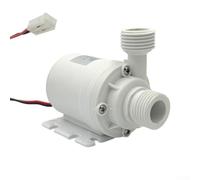 Acqua sommergibile CC senza spazzole per acquari, silenziosa e silenziosa, risparmio energetico, piccolo booster per fontana e per sistemi, bianco (24 V)