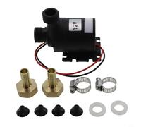 Acqua sommergibile senza spazzole, CC 12 V, 800 l/h, silenziosa e impermeabile, circolazione per fontane, acquari, acquari, con ottone