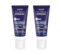 Acqua termale Jonzac | Cura fermezza fluida idratante | Set di 2 x 50 ml | Per uomo | Protegge e tonifica | Aiuta a ridensificare l'epidermide | 99% di origine naturale | Ipoallergenico