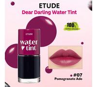Tinta d'acqua Dear Darling 01 Strawberry Ade, rossetto con colore vivace e brillante, balsamo idratante con estratti di melograno e pompelmo per idratare le labbra, cosmetici coreani, K-Beauty