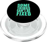 Acqua verde acqua chiaro Some Things Stay Broke Light Teal Aqua PopSockets PopGrip per MagSafe