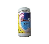 AcquaHOME® CTX 10 pH- GRANULARE BARATTOLO DA 1,5 KG - pH MENO PER PISCINA- RIDUTTORE DI pH GRANULARE