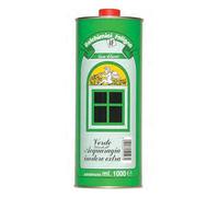 MASTERBRICO Acquaragia Inodore 1 Litro - Solvente per Vernici, Smalti Oleosintetici e Pitture ad Olio, Acquaragia per Pulire Pennelli con Odore Tenue per Uso Interno, Essiccazione Lenta