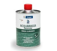 Acquaragia Inodore Diluente vernici sintetiche e oleosintetiche, antiruggine e finiture ad olio | liquido incolore, senza clolurati | Formato 0,5 lt