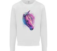 Acquarello Cavallo Bambini Maglia Sportiva