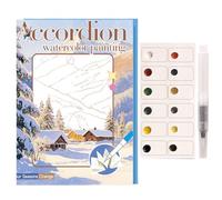 Acquarello Set Pieghevole Disegno e Colore Materiale Per Disegno | Set completo di pittura ad acquerello per principianti ragazzi ragazze adulti casa creativa aula