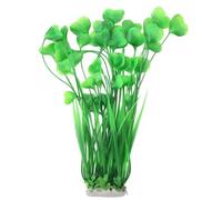 Pssopp Acquari Artificiali Piante acquatiche Realistiche Piante di plastica Erba Ornament Fish Tank Artificiale Piante subacquee Acquario Decor e Accessori(Verde)