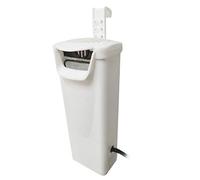Acquario a basso livello dell'acqua 3W 240L/H per serbatoio dell'acqua delle tartarughe, sommergibile per acqua salata, assorbe lo sgabello per succhiare la dieta, pulisce l'acqua, facile da