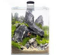 Acquario Aquael OptiBent Set 30 29 Lt 29x29x35h vasca completa vetro extrachiaro