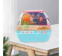 Acquario artificiale elettrificato Oceano virtuale con luce interattiva Cartoon