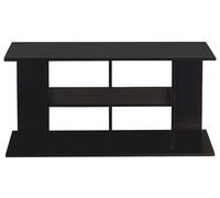 Acquario Base 120 x 40 X 60 CM Nero Solido Stabile Legno Terrario