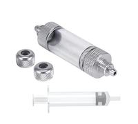 Acquario Bubble Counter, Single Head Regulator, Acquario Bubble Regulator, Addition System for Fish Tank, Non-Return Function Regulator, Easy Water Refill System, Fish