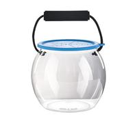 Acquario da viaggio - Acquario paesaggistico portatile, scatola trasparente | Piccolo acquario traspirante con copertura in silicone, pesca all'aperto per bambini, decorazione da tavolo e uso