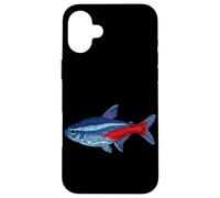 Acquario d'acqua dolce Blue Tetra Paracheirodon innesi Custodia per iPhone 16 Plus