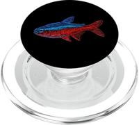 Acquario d'acqua dolce Cardinal Tetra Paracheirodon axelrodi PopSockets PopGrip per MagSafe