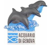 Acquario di Genova Italia souvenir turistico 3D frigorifero magnete decorazioni frigorifero