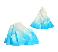Acquario di Snow Mountain - Acquario di Snow Mountain, adesivi artificiali di Snow Mountain | Decorazione per acquario, montagna neve, acquario, iceberg, ghiacciaio, paesaggio, decorazione