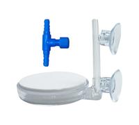 Acquario | Diffusore di bolle per pompa di aria di alimentazione 'ossigeno | decorativi per acquario ultra fine e silenzioso, per applicazioni di cura della casa e bio-trasporto