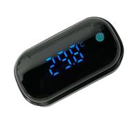 Acquario Digital Temperature Gauge, Precision LED Display Thermometer, Accurate Fish Tank Temperature Monitor for Freshwater & Saltwater (5,2 x 2,8 cm)