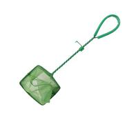 Acquario Fish Net - Fine Mesh Long Handle Betta Fish Net | Square Aquarium Skimmer, Acquario Accessories, Fish Catcher Minnow Net for Fish Tanks Ponds and Pools