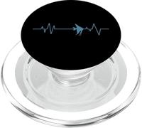 Acquario Il Mio Cuore Batte Per Pesce PopSockets PopGrip per MagSafe