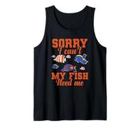 Acquario Mi Dispiace Non Posso Il Mio Pesce ha Bisogno di Me Canotta