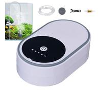 Acquario Oxygen Pump, USB Air Pump, Pesce Tank Air Pump, Small Oxygen Pump, Quiet Oxygen Pump, 12.5x8x4.5 cm, Lightweight Acquario USB Charging Air Pump, Quiet Oxygen Pump for Fish Tank