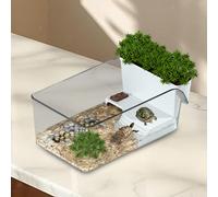 Acquario per tartarughe di piccole dimensioni, resistente ai graffi, per