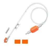 Acquario Pompa Ghiaia Detergente Manuale Acqua Changer Sifone Vasca Acquario