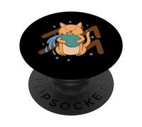 Acquario segno zodiacale come animale PopSockets PopGrip Adesivo