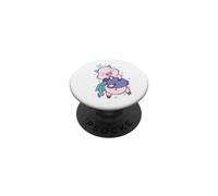 Acquario segno zodiacale come un maialino PopSockets PopGrip Adesivo