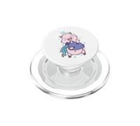 Acquario segno zodiacale come un maialino PopSockets PopGrip per MagSafe