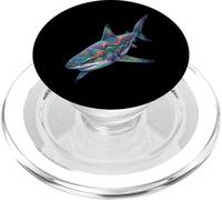 Acquario subacqueo con squalo di barriera corallina PopSockets PopGrip per MagSafe