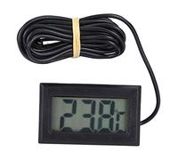 Acquario Termometro Digitale Display LCD Misuratore della temperatura dell'acquario Alta precisione Lettura conveniente Leggero Portatile -50 ℃ ~ 110 ℃ per la coltivazione della pesca tropicale