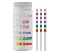 Acquario Test, Livello Sensor, Pezzi Pond Test Strips Water Quality Pool Multi-Color, Carta di prova per uso commerciale e domestico, Saltwater Freshwater Monitoring, Daily Testing, Hot Tub, Viaggio