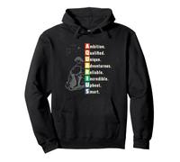 Acquario Tratti della personalità Design Zodiacale astrologia Felpa con Cappuccio