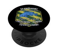 Acquario tropicale del Cichlid Mbuna del Malawi Acquario Fish Keeper PopSockets PopGrip Adesivo