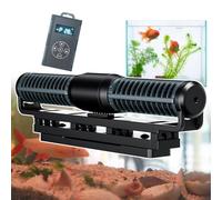 Acquario Wave Maker, DC Dual Powerhead con 4 modalità di onda e velocità del flusso d'acqua regolabile, funzionamento silenzioso, adatto per serbatoi d'acqua dolce e salata