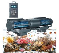 Acquario Wave Maker, pompa di circolazione magnetica con display LCD Controller, 5 modalità di creazione di onde, ideale per acquari d'acqua dolce e marina,