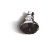 Acquastilla 103150 Soffione, Snodo e Diffusore PVC Nero, Multicolore
