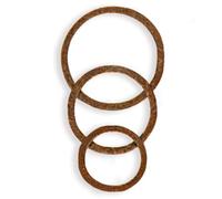 AcquaStiLLa 104773 Guarnizioni per Vitone in Fibra, Multicolore, Set di 100 Pezzi