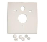 Acquastilla 114644 Pannello Fonoassorbente per Vasi Sospesi, Multicolore