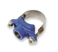Acquastilla 117017 Collare di Derivazione con Staffa Inox, Multicolore