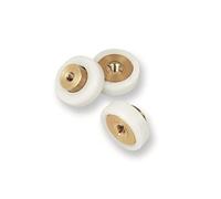 Acquastilla 117220 Cuscinetti per Box Doccia con Perno Forato, Multicolore, Set di 2 Pezzi